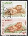 CAMEROUN les 2 timbres de 1962  ce type oblitrs  