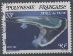 France, Polynsie : n 187 oblitr anne 1982