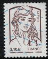 France 2013 Oblitr Used Marianne Ciappa et Kawena 0,10 euro Y&T 4765 SU
