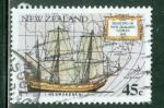 Nouvelle-Zlande 1992 Y&T 1155 oblitr Transport maritime