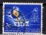 Afrique du Sud / 1961-62 / Srie courante / YT n 251, oblitr 