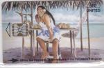 POLYNESIE Carte tlphonique n 26a "la vendeuse de mangues" de 1994