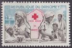 Timbre neuf ** n 178(Yvert) Dahomey 1962 - Croix-Rouge nationale