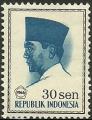 Indonesia 1966-67.- Sukarno 66. Y&T 461**. Scott 676**. Michel 524**.