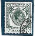 Timbre Tanganyka Oblitr / 1950 / Y&T N? ( Timbre Fiscale ).