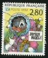 France 1993 - YT 2847 - oblitr - joyeux Nol de P Prugne