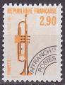 Timbre Pro neuf ** n 204(Yvert) France 1989 - Instrument de musique, trompette