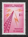 PARAGUAY - 1961 - Yt n 595 - N** - Antenne radio