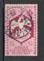 Timbre Colonies Franaises / 1940 France Libre / Afrique Equatoriale / Y&T N147