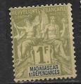 Madagascar - 1896 - YT n 41 *  (2me choix )