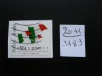 Italie 2011 - Drapeau de l'Italie 0,60 e - Y.T. 3183 - Pblitr - Used