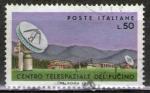 **   ITALIE    50 L  1968  Yt-1030  " Centre tlspatial de Fucino "  (o)   **