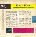 EP 45 RPM (7") Dalida  "  Le petit Gonzales  "
