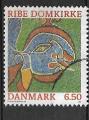 Danemark N 896 cathdrale de Ribe  tte extraite d'une mosaque  1987