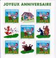 Sylvan et Sylvette - timbres d'anniversaire -  Yvert N 112
