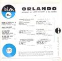 EP 45 RPM (7")  Orlando  "  Quand le soleil tait l  "