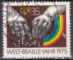 DDR N 1772 de 1975 avec oblitration postale