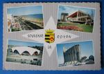 CP 17 Royan - Plage palais March Eglise multivues (timbr 1967)