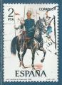 Espagne n2070 Uniforme de lancier de cavalerie oblitr