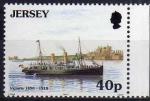Jersey 2001 - Navire de messagerie vers la France: "Victoria" - YT 963/SG 976 **