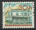 Tchcoslovaquie 1972; Y&T n 1903; 30h Train, locomotive lectrique & vapeur