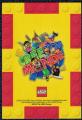 Carte  collectionner Auchan Lego Cre ton Monde Le Clown Triste 68