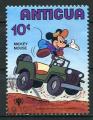 Timbre de ANTIGUA  1980  Obl   N 569  Y&T  Disney Mickey Mouse