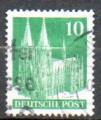 Allemagne Occupation bizone Yvert N48 oblitr 1945 Cathdrale Cologne