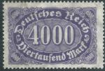 Allemagne - Empire - Y&T 0190 (o) - 1922 -