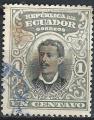 Equateur - 1899 - Y & T n 117 - O.
