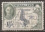 nyassaland - n 85  obliter - 1945