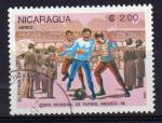 NICARAGUA N PA 1082 Y&T o 1985  Coupe du Monde  Mexico 86