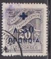 GRECE timbre de prvoyance sociale n 22 de 1937 oblitr