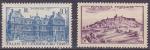 Srie de 2 TP neufs ** n 759/760(Yvert) France 1946 - Vzelay Palais Luxembourg