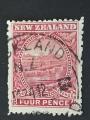 Nouvelle Zlande 1898 - Y&T 75 obl.