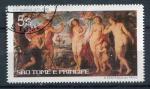 Timbre S. TOME THOME & PRINCIPE 1977  Obl  N 444  Y&T  Peinture Rubens