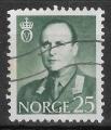 NORVEGE - 1962 - Yt n 428 - Ob - Olav V 25o vert gris