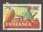 Tanzania - Scott 185  music / musique