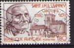 2418 - Saint JMB Vianney cur d'Ars  - Oblitr - anne 1986