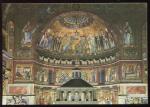 CPM neuve Italie ROMA Basilica di S. Maria I mosaici del l'abside