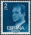 Espagne - 1976 - Yt n 1991 - N** - Juan Carlos 1er 2 pta bleu