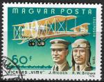 HONGRIE - 1978 - Yt PA n 415 - Ob - Aviateur ; avion ; Ricock ; Vickers ; airpl