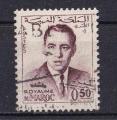 MAROC - 1962 - Roi Hassan II -  Yvert 442 oblitr