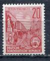 Timbre  ALLEMAGNE RDA  1957 - 59  Neuf **    N 317B  ( dent 14 )  Y&T   