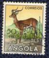 Angola 1953 Oblitr rond Used Animaux Sauvages Faune Impala