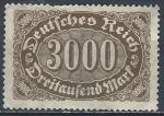 Allemagne - Rpublique de Weimar - 1922 - Y & T n 189 - MNG (aminci)