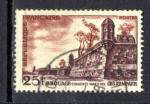 FRANCE 1955 N 1042 timbre  oblitr le scan