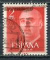 Timbre ESPAGNE 1955 - 58  Obl  N 865  Y&T   Personnages  