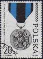 Pologne/Poland 1988 - Dcoration : mdaille du mrite - YT 2971 
