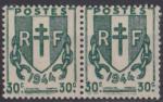 1945 FRANCE  n** 671 paire